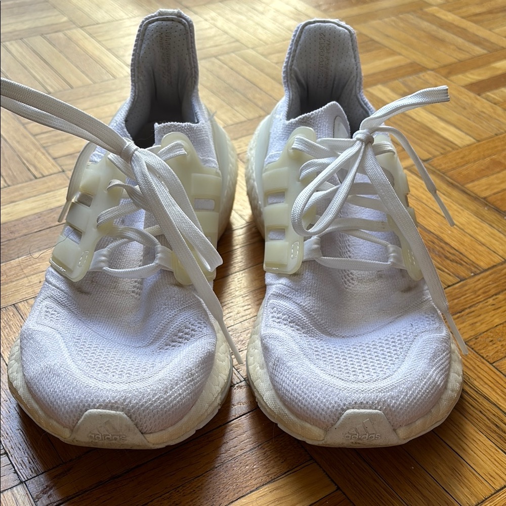 Adidas White Running Shoes